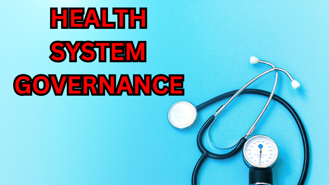 How Health System Governance Works